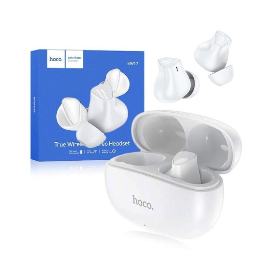 Hoco TWS Wireless Earbuds EW17 Amusement Bluetooth V5.3 White Hoco TWS Wireless Earbuds EW17 Amusement Bluetooth V5.3 White